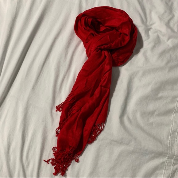 Solid Red Scarf--Apt.9 Brand - Picture 5 of 9